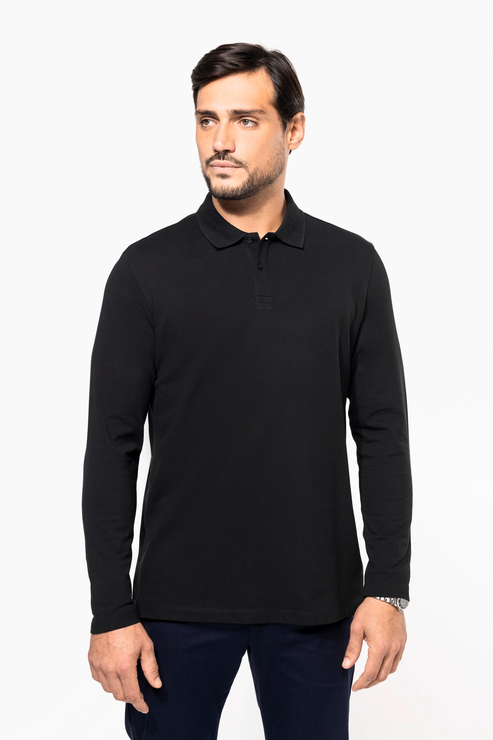 Heren premium polo, stijlvol en comfortabel voor dagelijks gebruik.